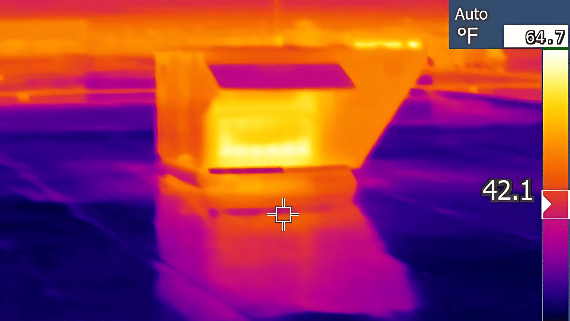 Infrared IR Scan Roof Cherry Town Commercial Roofing