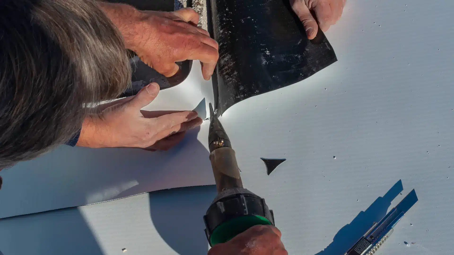 Flat Roof Repair Solutions Curb Cherry Town Commercial Roofing Michigan